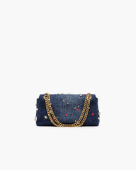 The Trinket Charm Denim Dual Chain Mini Bag Medium Wash Multi | Marc Jacobs Online