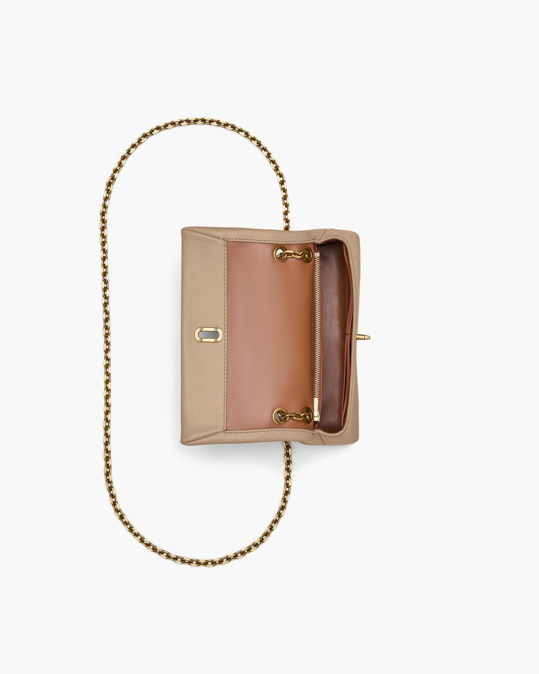 The Dual Chain Mini Bag Camel | Marc Jacobs Outlet