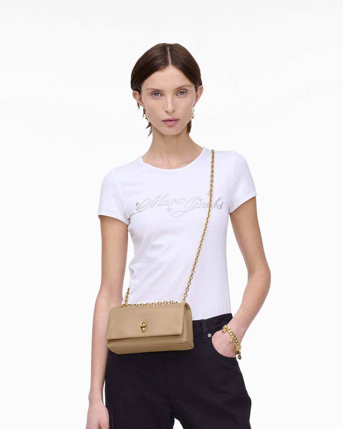 The Dual Chain Mini Bag Camel | Marc Jacobs Outlet