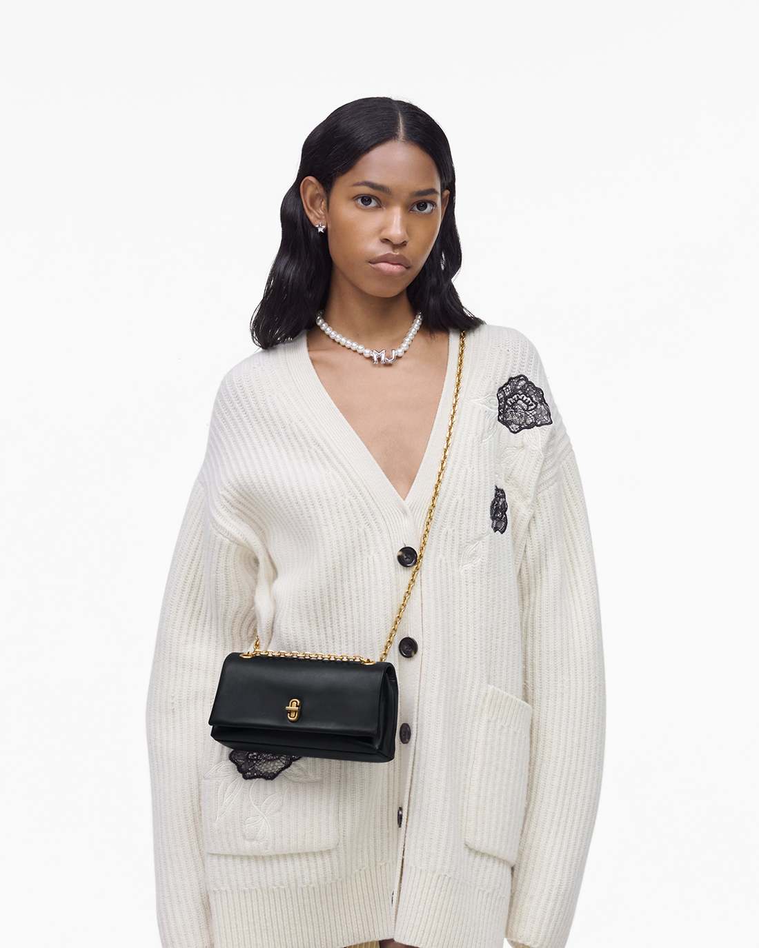 The Dual Chain Mini Bag Black | Marc Jacobs on sale