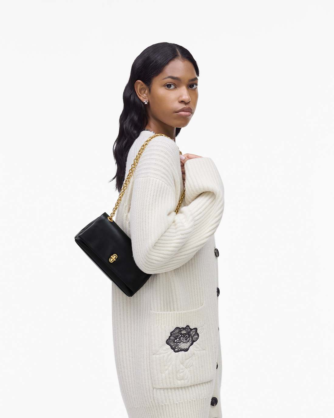 The Dual Chain Mini Bag Black | Marc Jacobs on sale