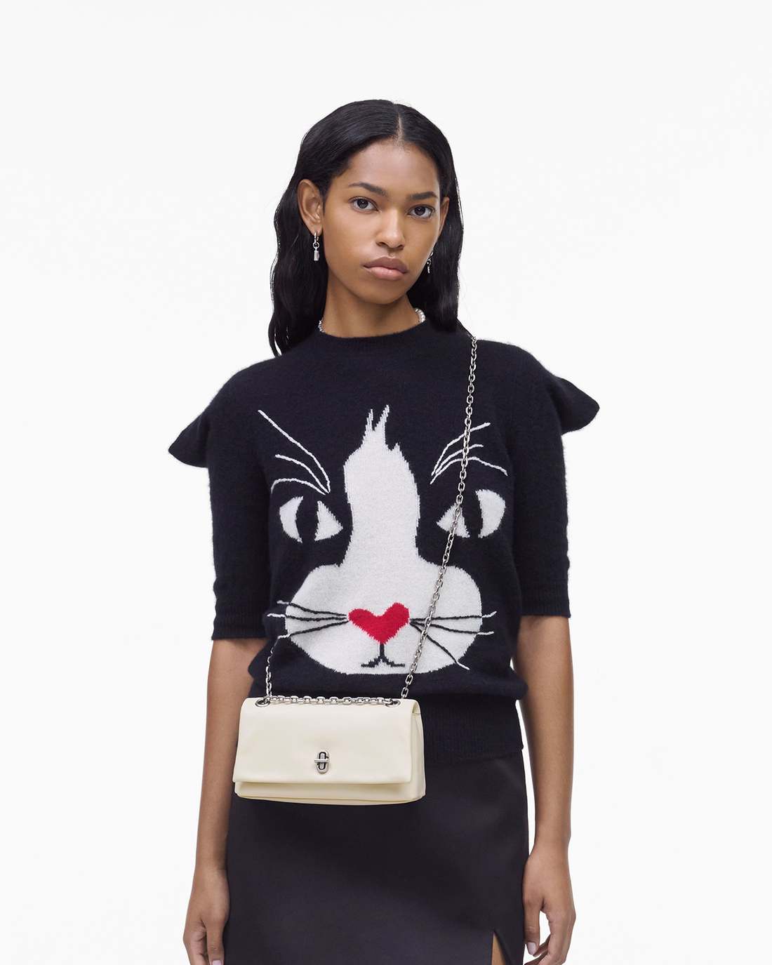 The Dual Chain Mini Bag Cloud White | Marc Jacobs cheap