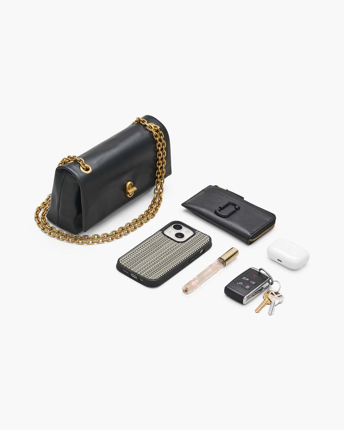The Dual Chain Mini Bag Cloud White | Marc Jacobs cheap