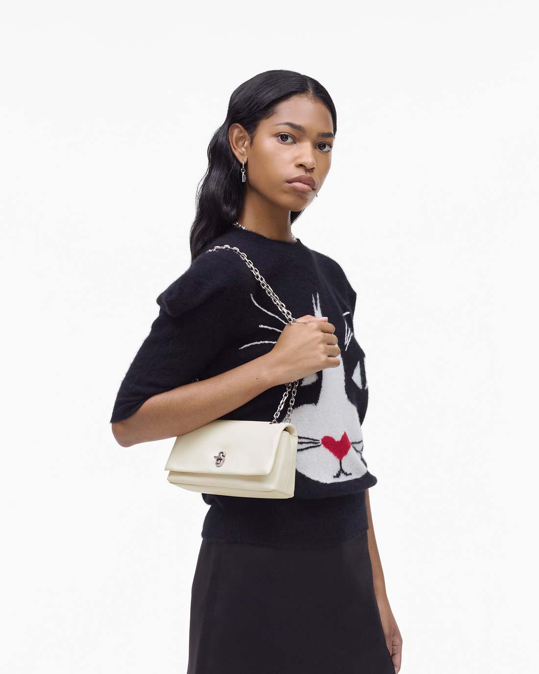 The Dual Chain Mini Bag Cloud White | Marc Jacobs cheap