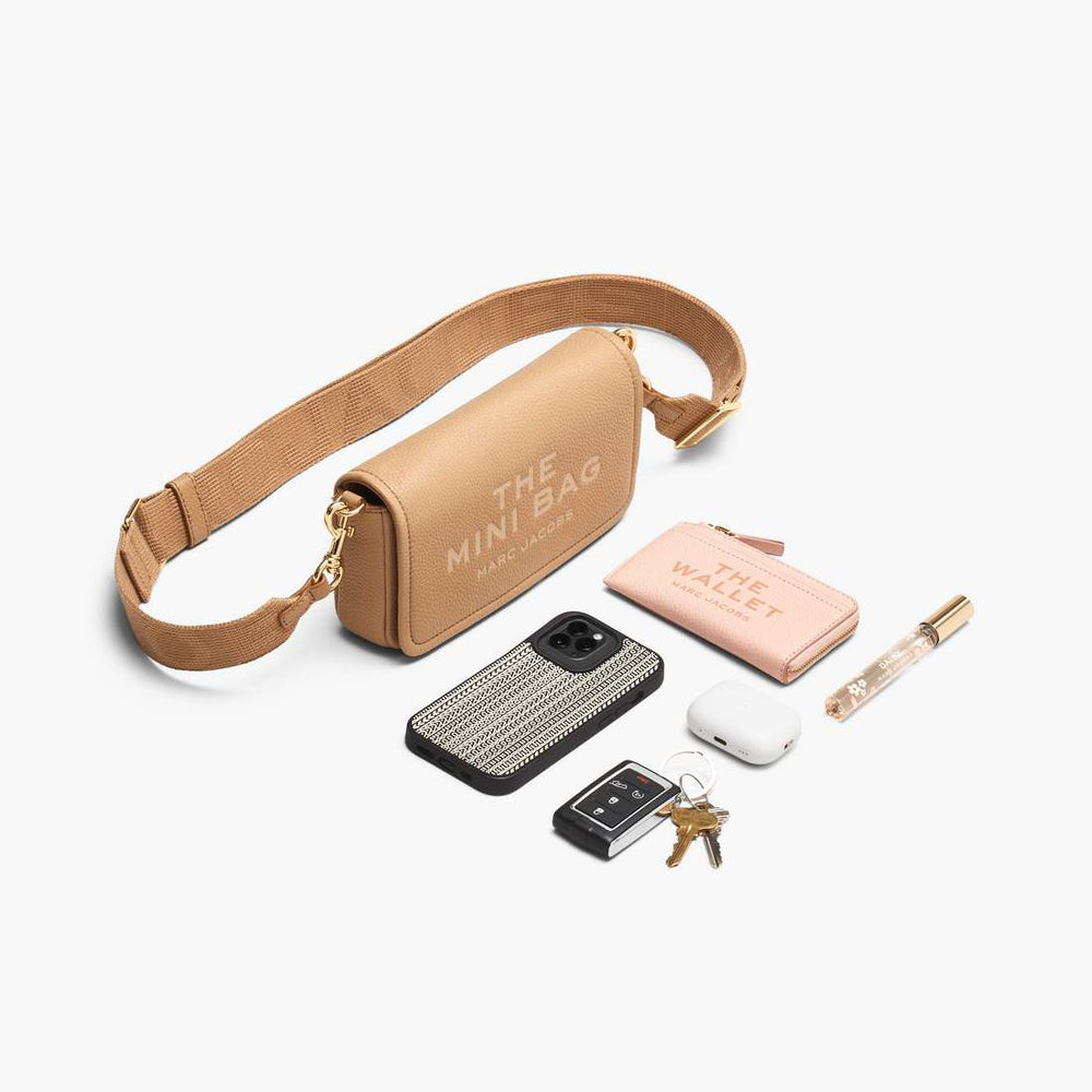 The Leather Mini Bag Rose | Marc Jacobs sale