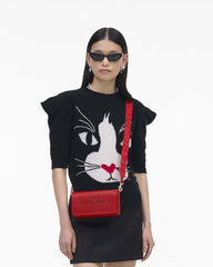 The Leather Mini Bag True Red | Marc Jacobs Outlet