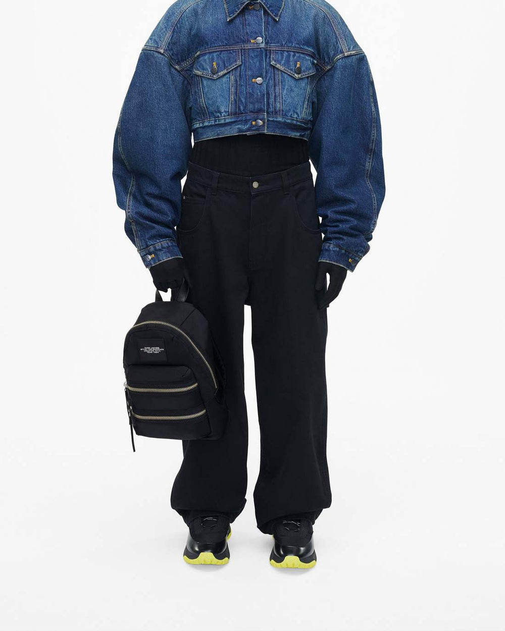 The Biker Nylon Medium Backpack Black | Marc Jacobs on sale
