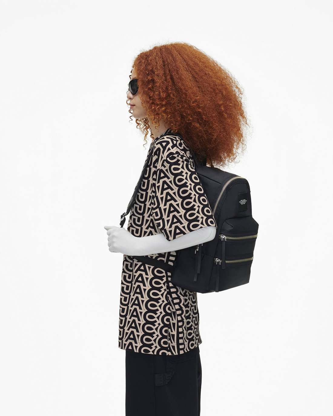 The Biker Nylon Large Backpack Black | Marc Jacobs cheap