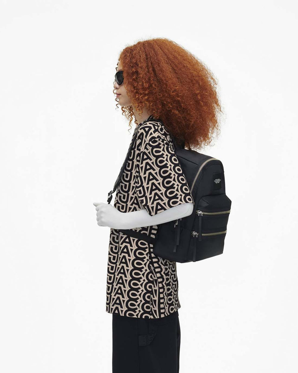 The Biker Nylon Large Backpack Black | Marc Jacobs cheap