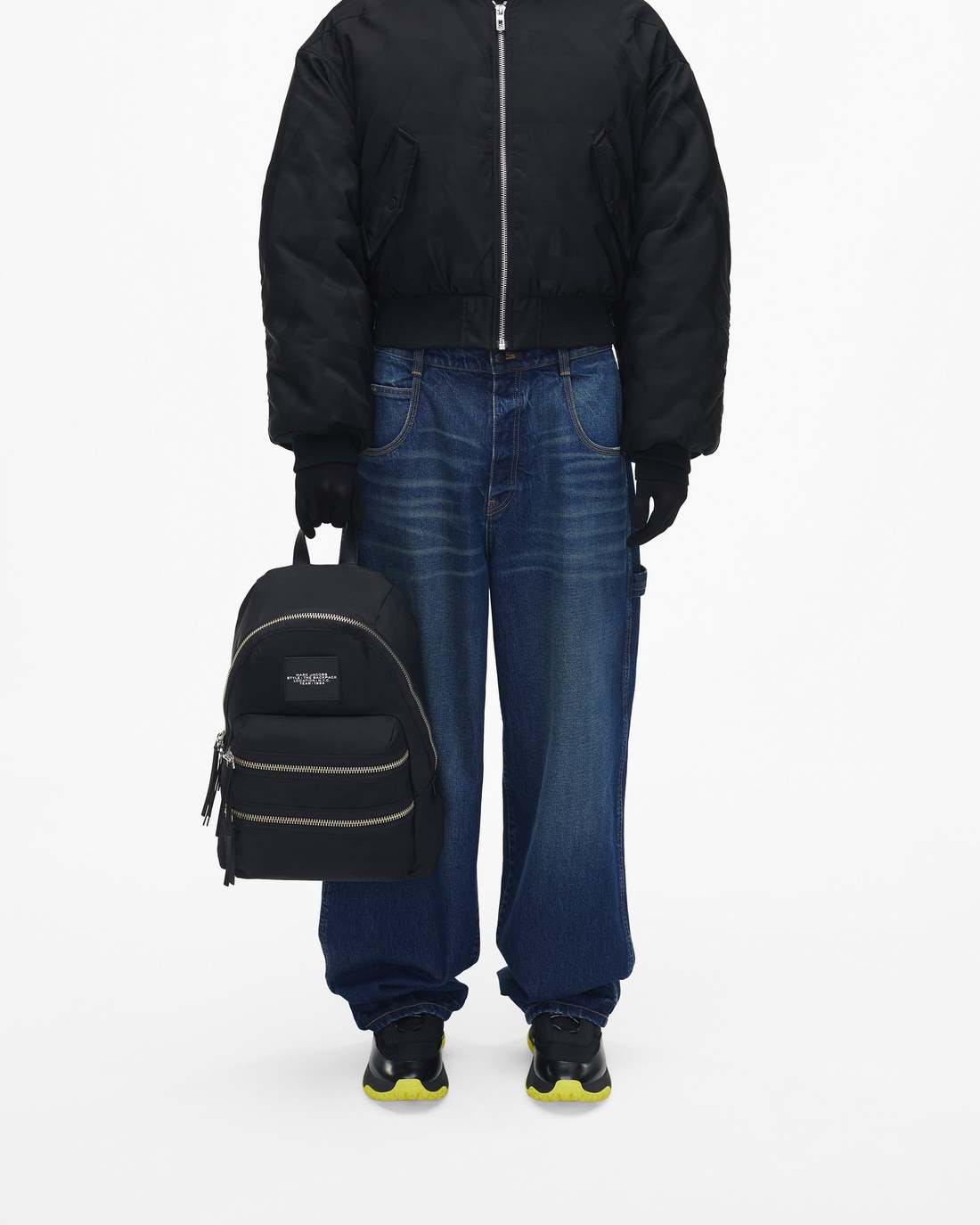 The Biker Nylon Large Backpack Black | Marc Jacobs cheap
