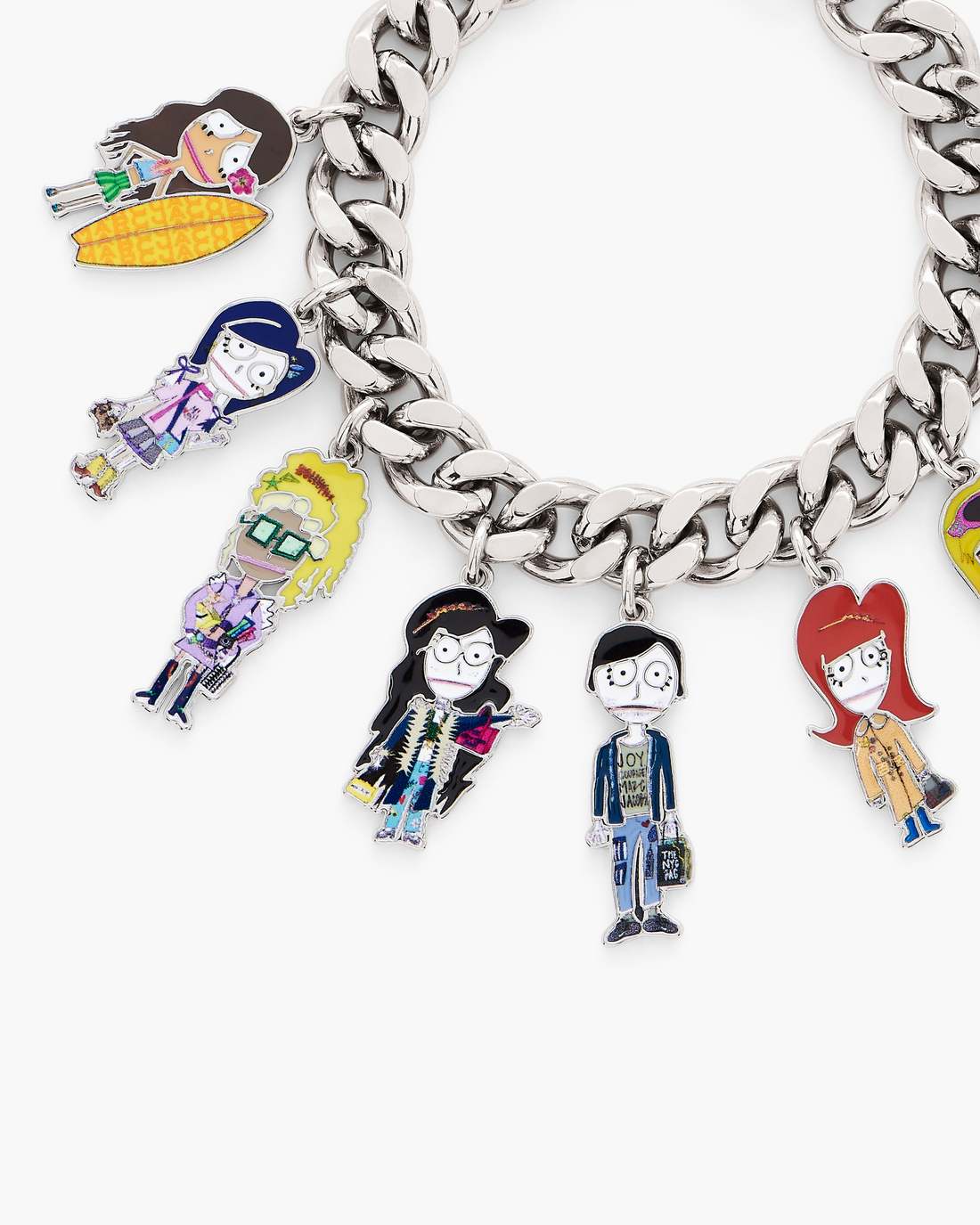 The Cities Charm Bracelet Silver/Multi | Marc Jacobs Outlet