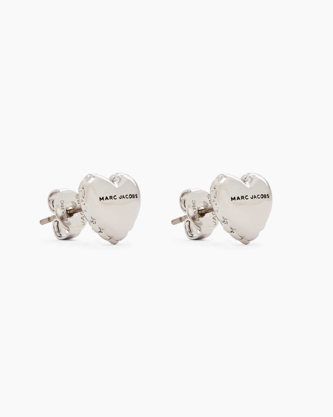 The Heart Balloon Stud Earrings Light Antique Silver | Marc Jacobs cheap
