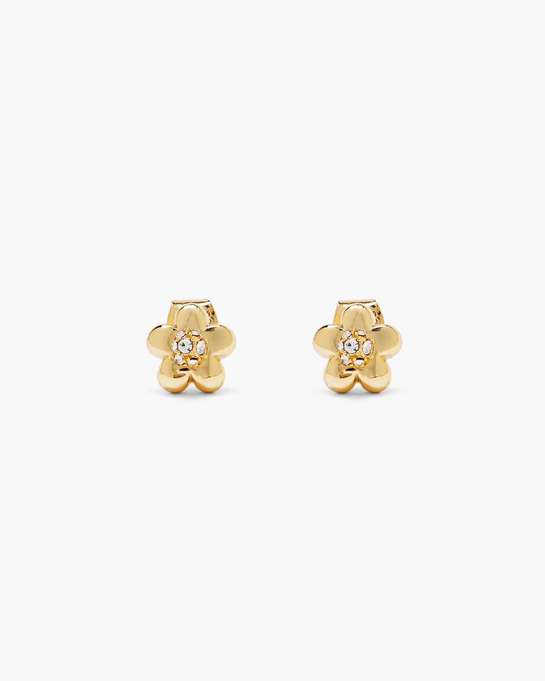 The Daisy Earrings Gold/Crystal | Marc Jacobs Outlet
