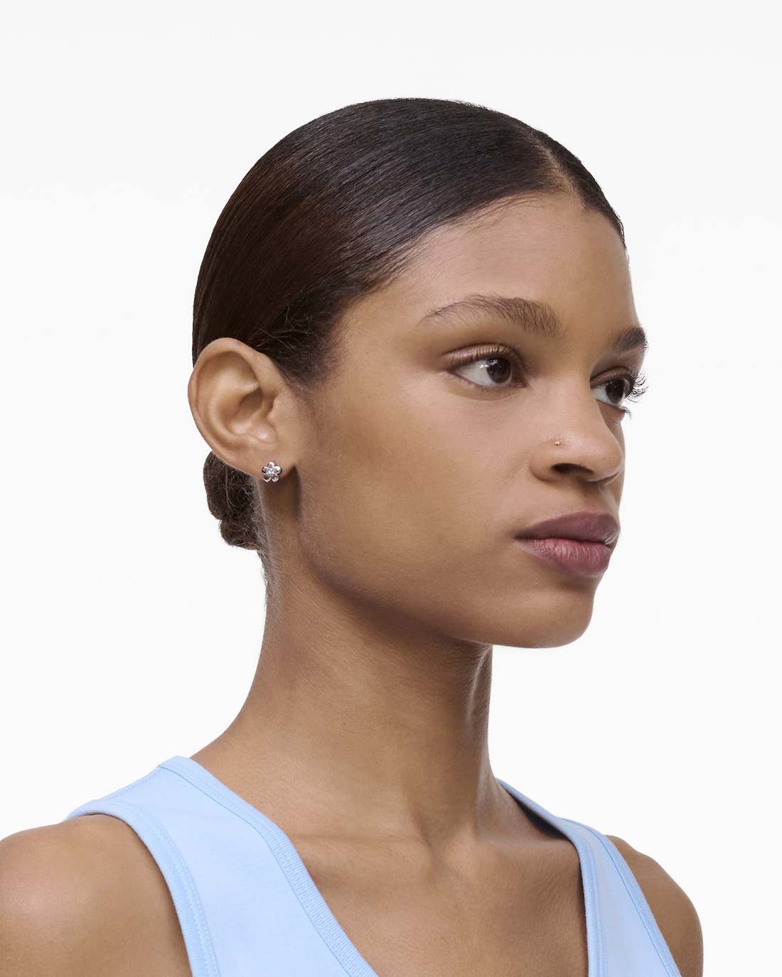The Daisy Earrings Silver/Crystal | Marc Jacobs on sale