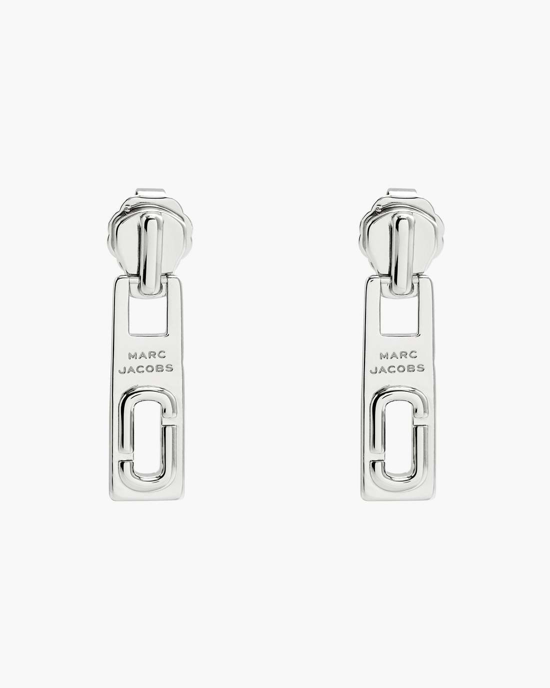 J Marc Zipper Earrings Silver | Marc Jacobs Outlet