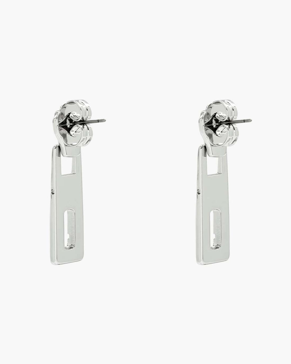 J Marc Zipper Earrings Silver | Marc Jacobs Outlet