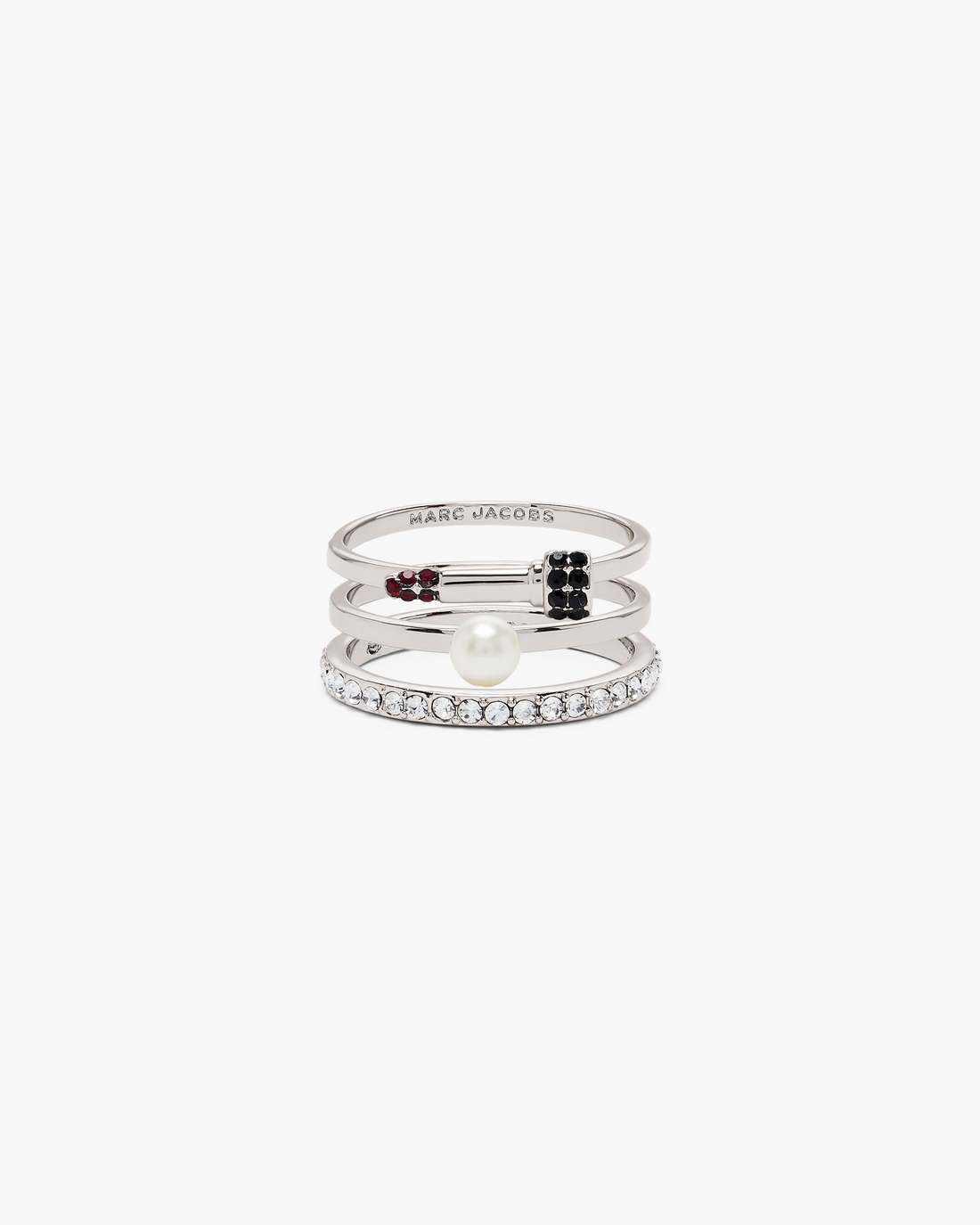 The Rouge Ring Set Silver/Multi | Marc Jacobs cheap