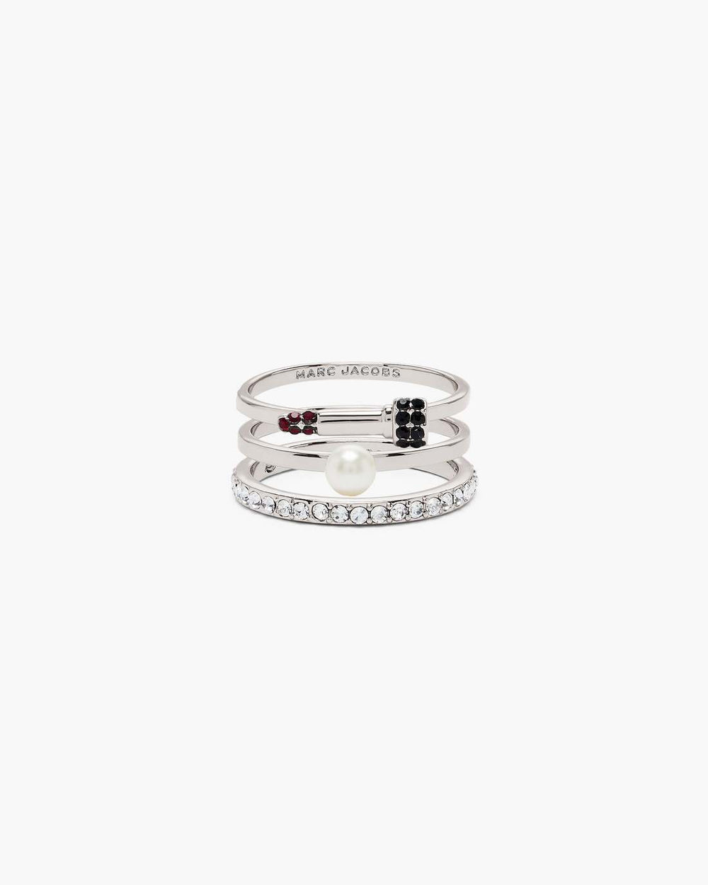 The Rouge Ring Set Silver/Multi | Marc Jacobs cheap