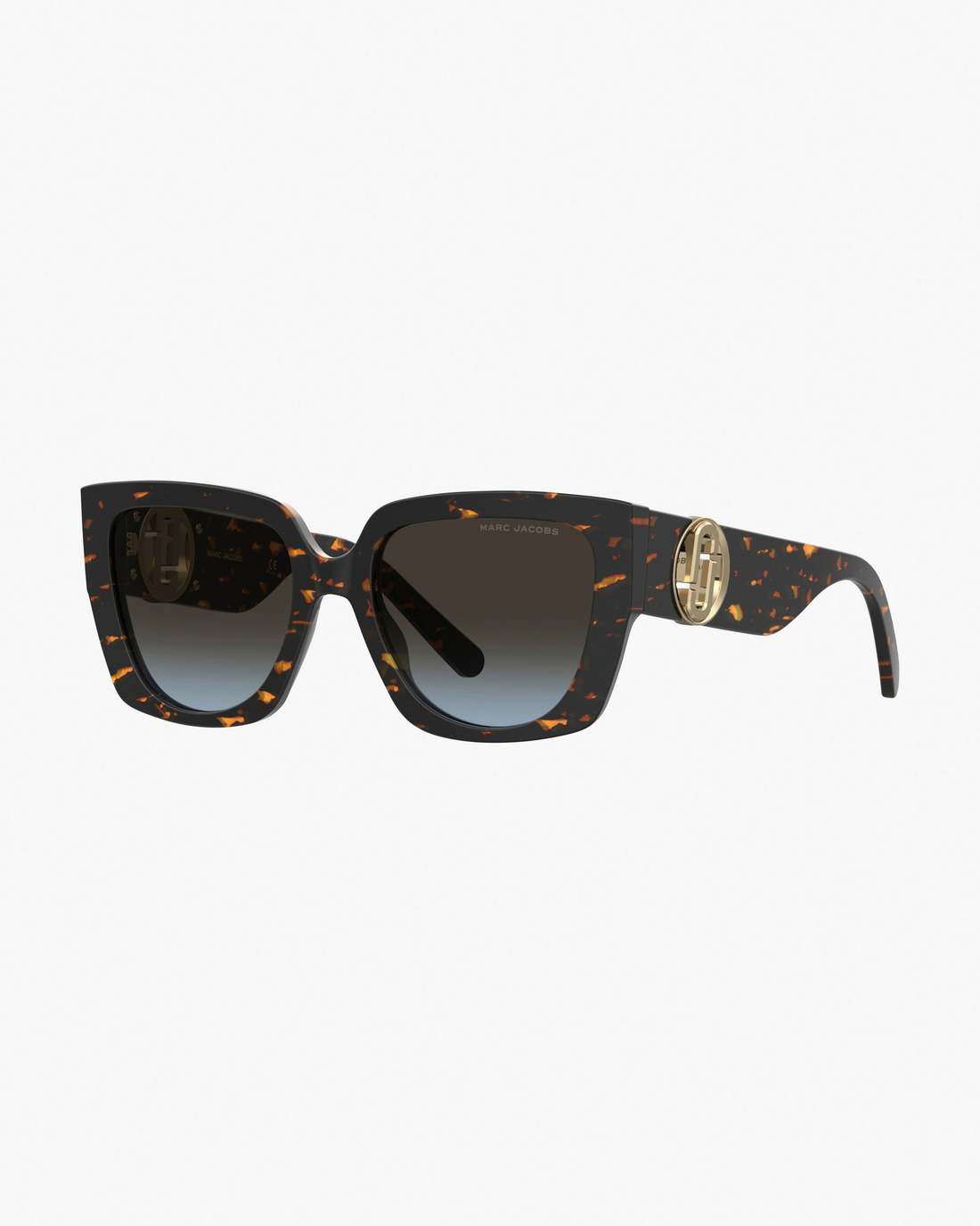 The J Marc Square Cutout Sunglasses Havana | Marc Jacobs on sale