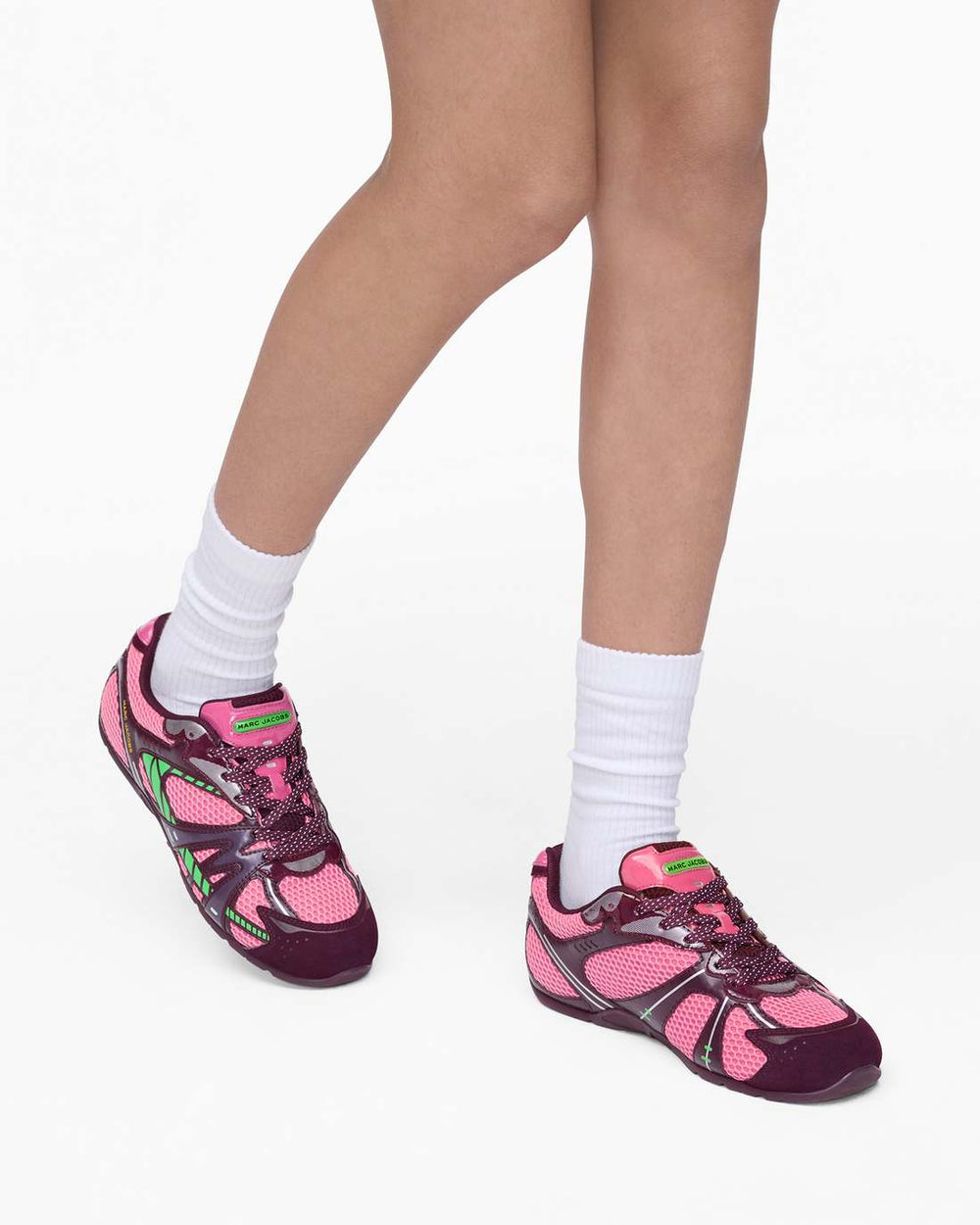 The 72 Spring Sneaker Raspberry Pink Multi | Marc Jacobs on sale