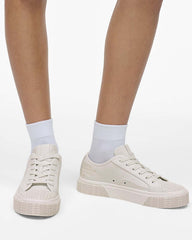 The Leather Sneaker Cotton White | Marc Jacobs for sale