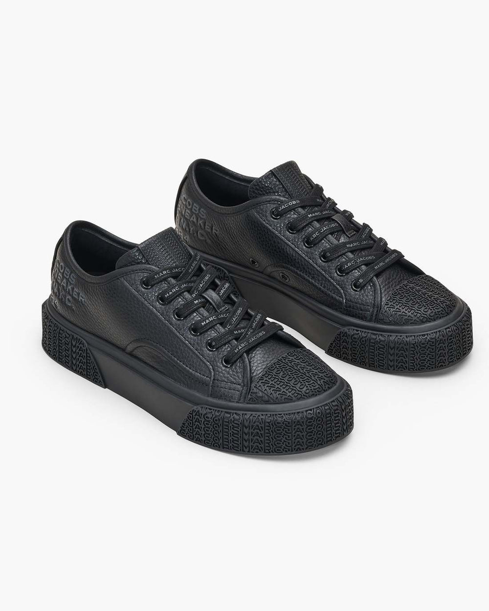 The Leather Sneaker Black | Marc Jacobs Online