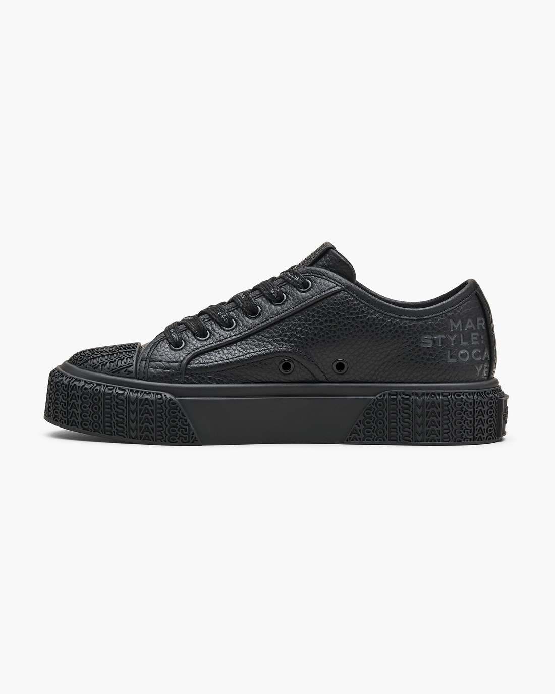 The Leather Sneaker Black | Marc Jacobs Online
