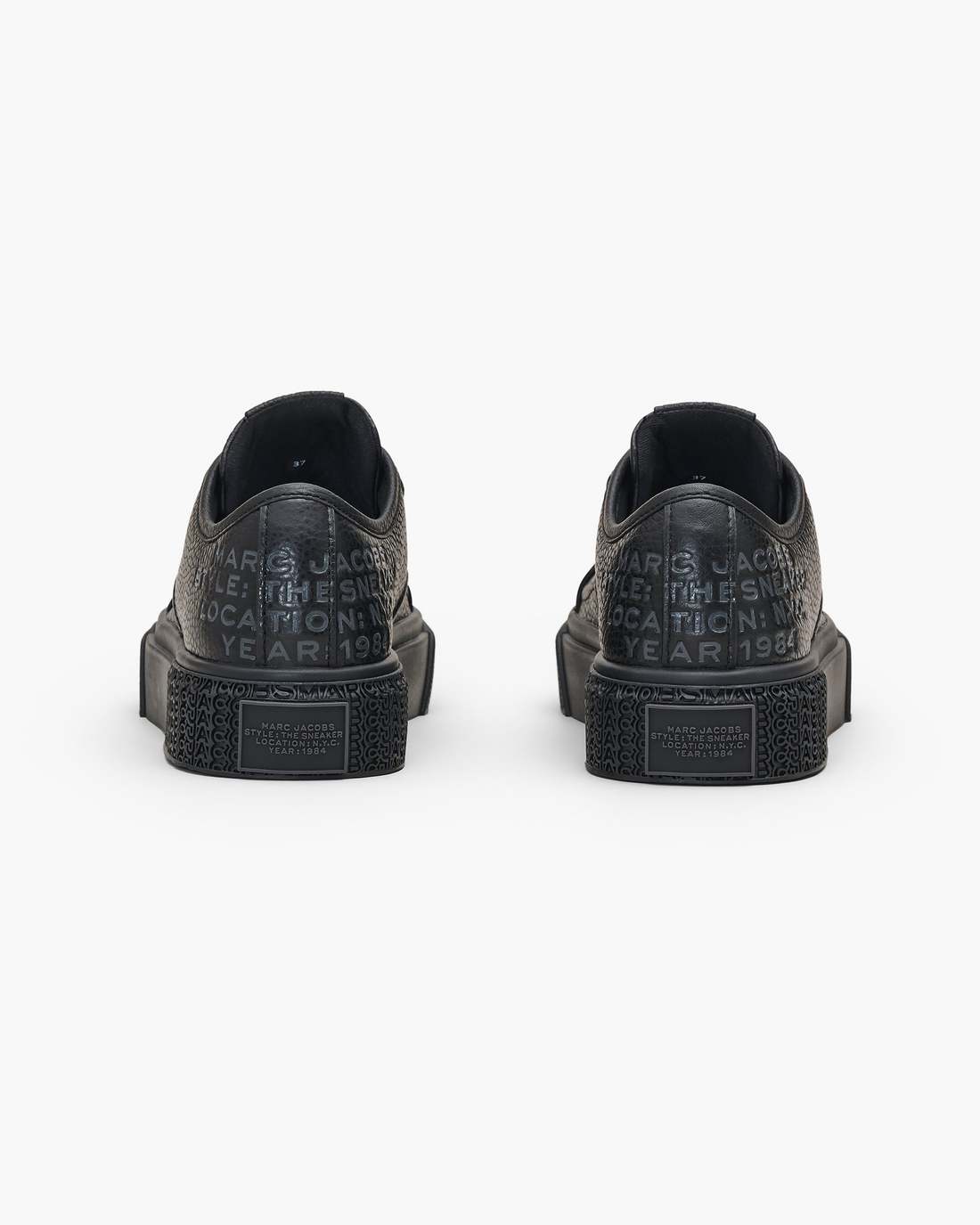 The Leather Sneaker Black | Marc Jacobs Online