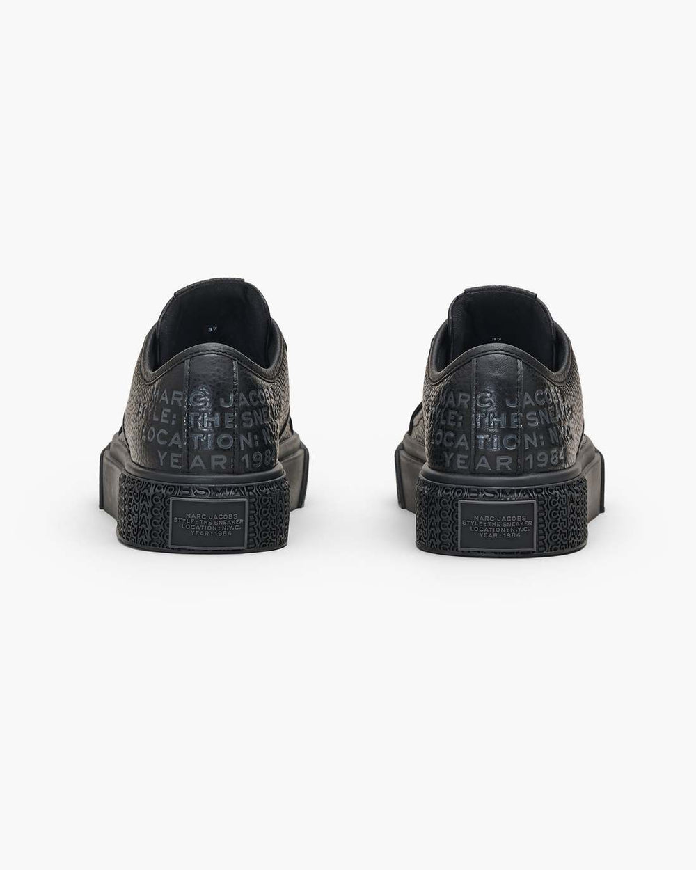 The Leather Sneaker Black | Marc Jacobs Online