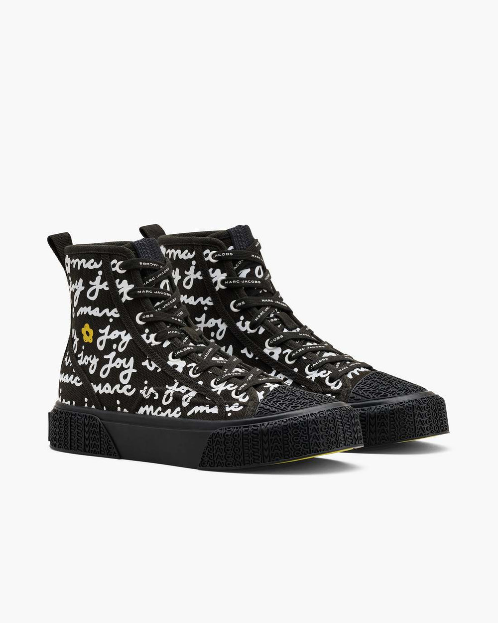The Marc Is Joy Canvas Sneaker Black Multi | Marc Jacobs on sale
