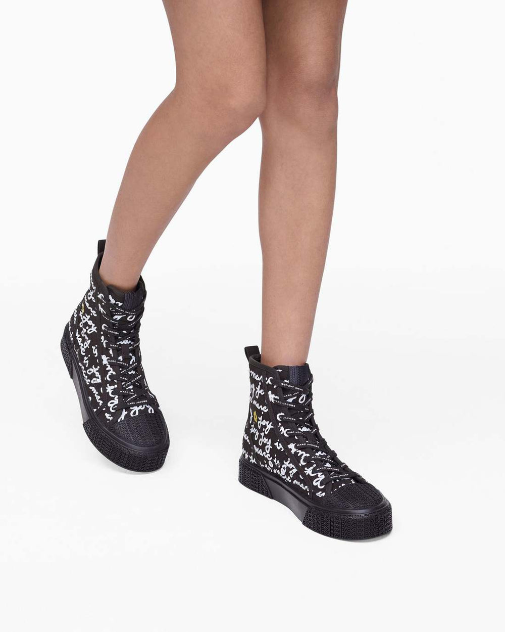 The Marc Is Joy Canvas Sneaker Black Multi | Marc Jacobs on sale