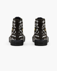 The Marc Is Joy Canvas Sneaker Black Multi | Marc Jacobs on sale
