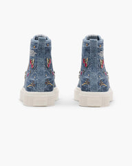 The Trinket Charm High Top Sneaker Medium Wash Multi | Marc Jacobs cheap