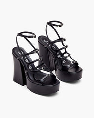 The Kiki Platform Sandal Black | Marc Jacobs on sale