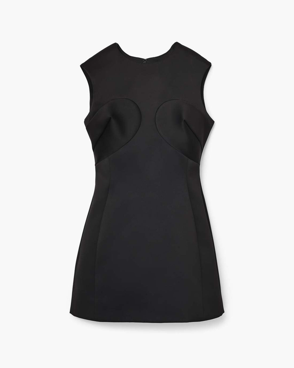 Seamed Up Satin Dress Black | Marc Jacobs Outlet