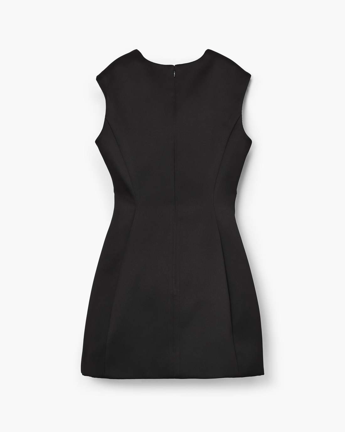 Seamed Up Satin Dress Black | Marc Jacobs Outlet