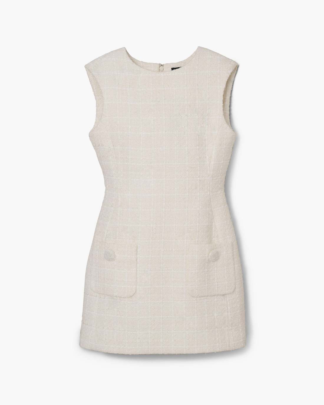 Sculptural Tweed Dress Ivory | Marc Jacobs on sale