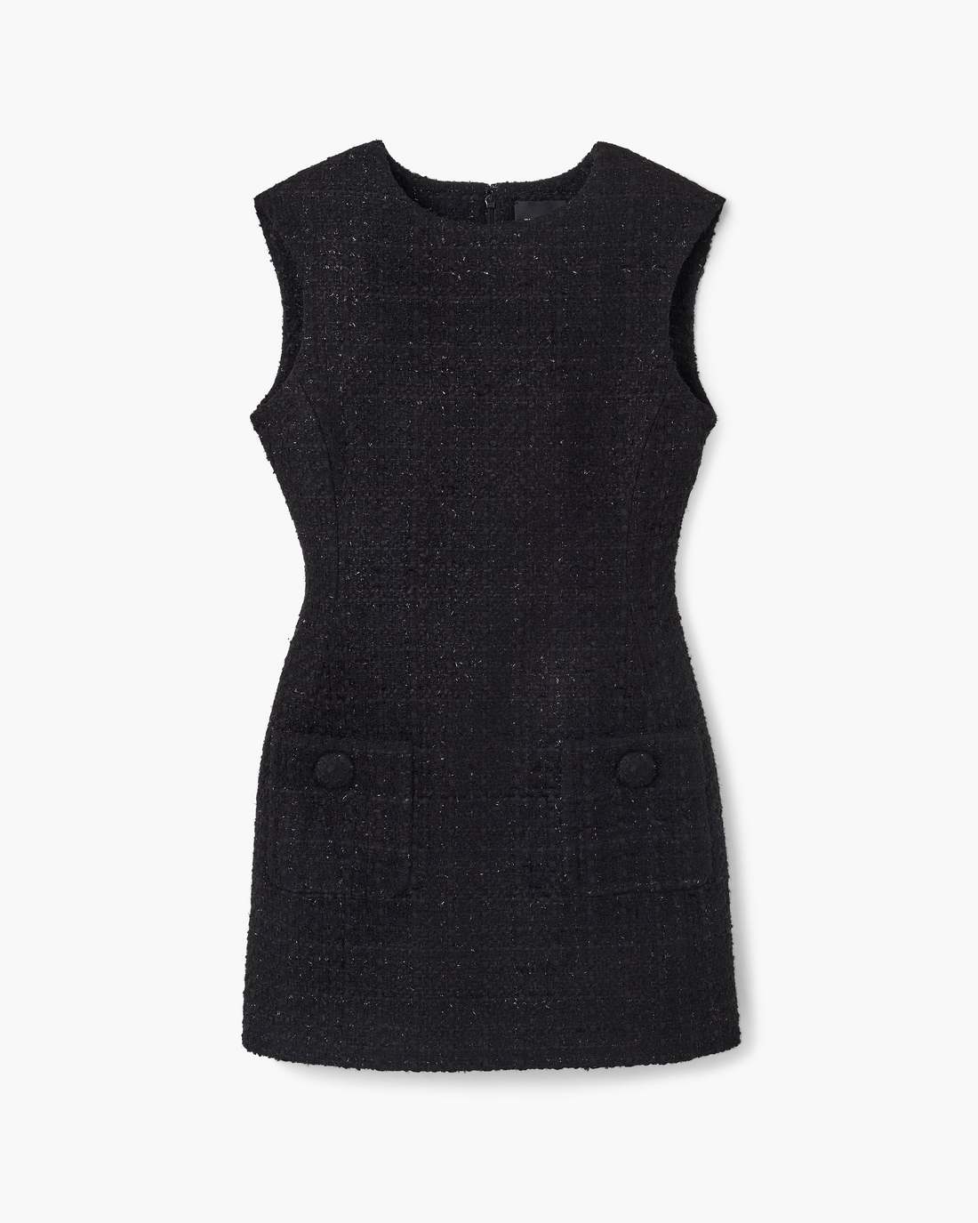 Sculptural Tweed Dress Black | Marc Jacobs cheap