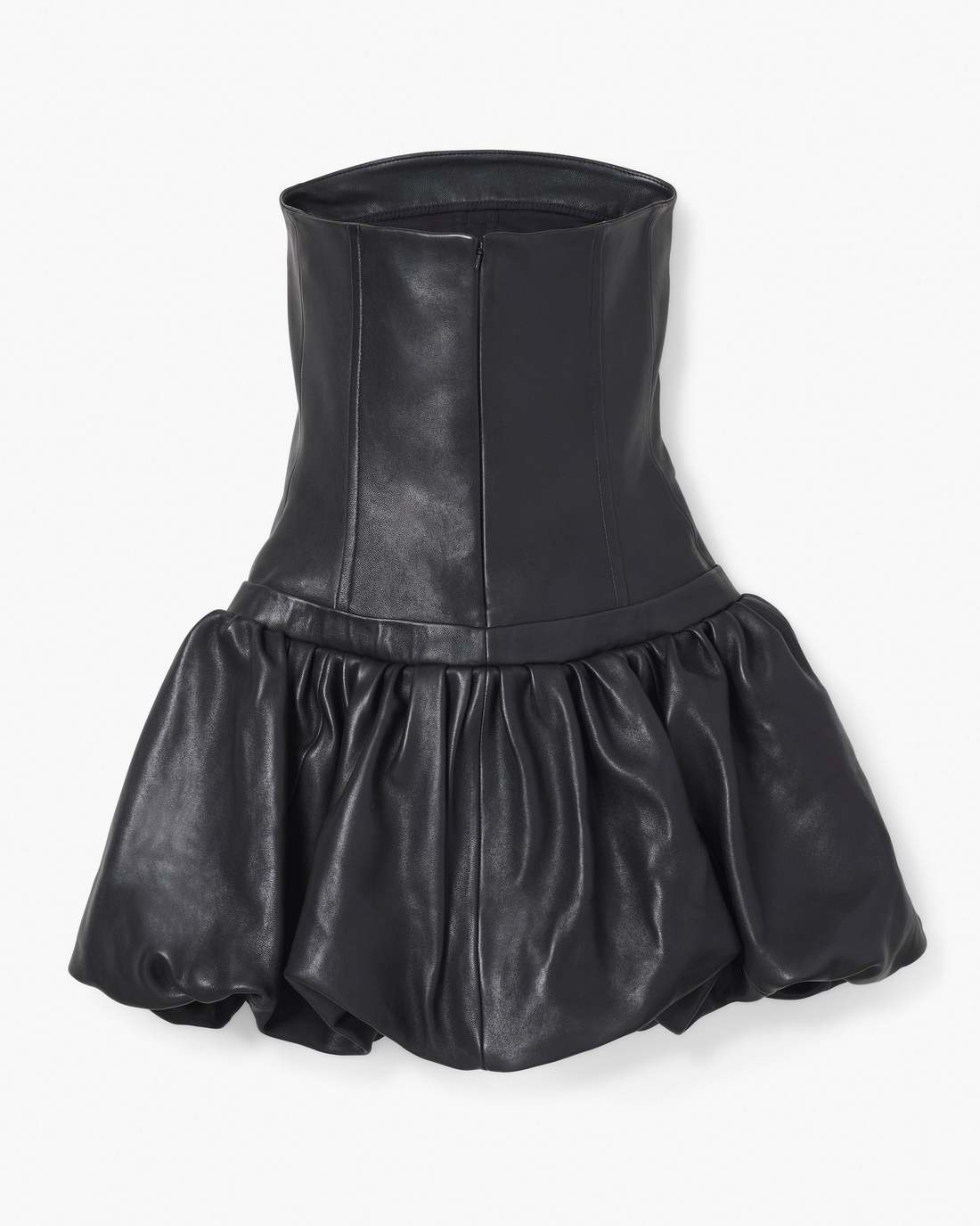 The Leather Bubble Dress Black | Marc Jacobs Online