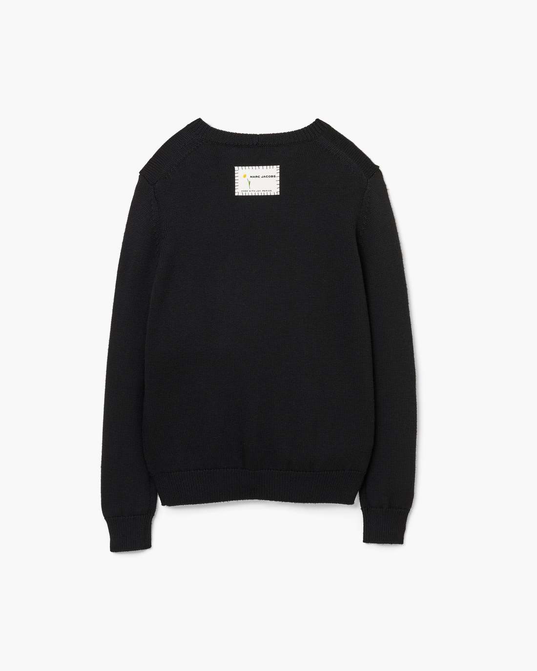 Marc Is Joy Jacquard Crewneck Black | Marc Jacobs for sale