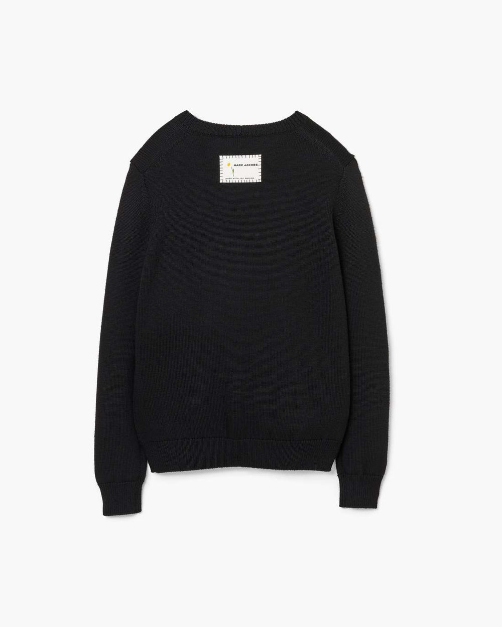 Marc Is Joy Jacquard Crewneck Black | Marc Jacobs for sale
