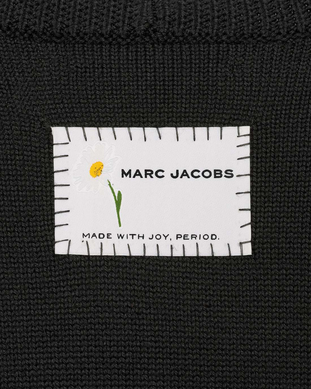 Marc Is Joy Jacquard Crewneck Black | Marc Jacobs for sale