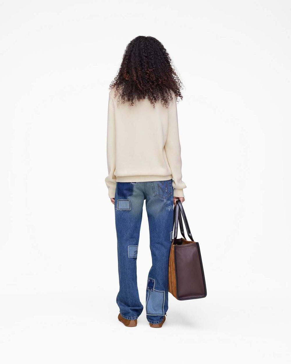Marc Is Joy Jacquard Crewneck Ivory | Marc Jacobs Online