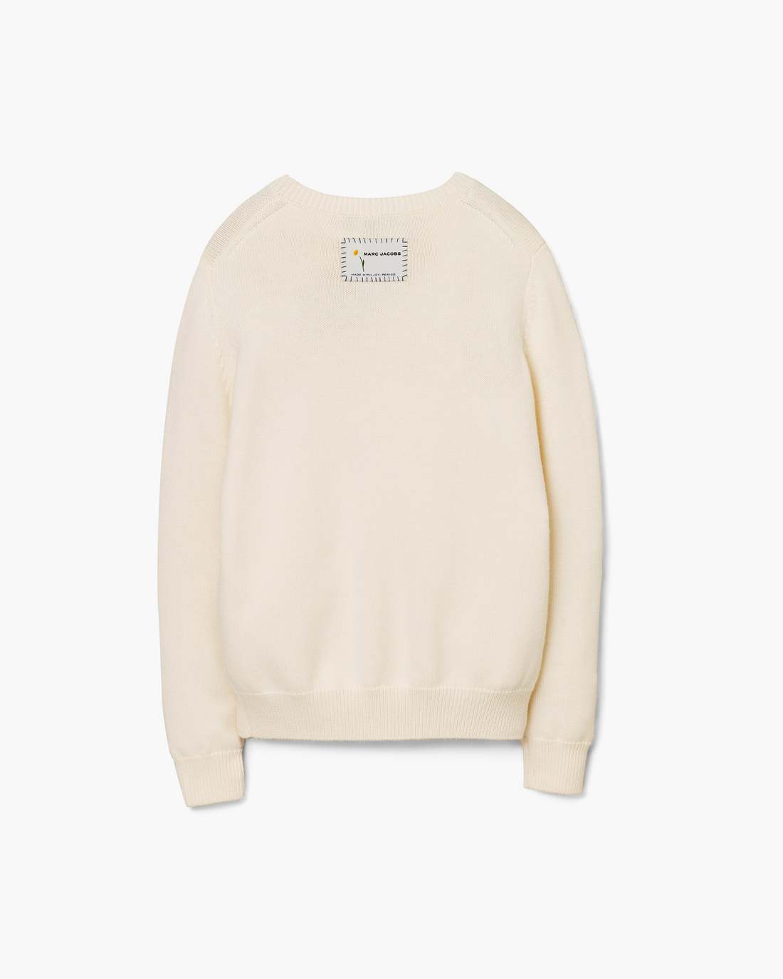 Marc Is Joy Jacquard Crewneck Ivory | Marc Jacobs Online