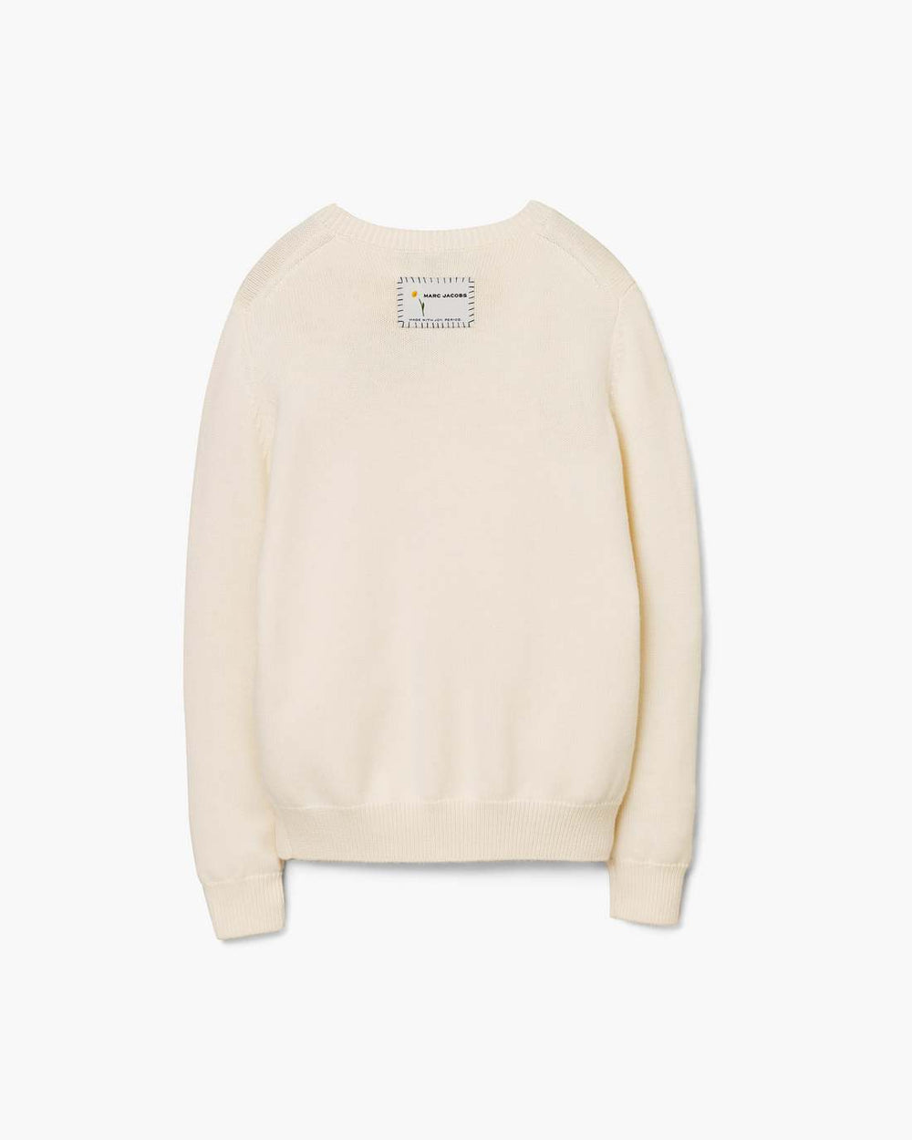 Marc Is Joy Jacquard Crewneck Ivory | Marc Jacobs Online