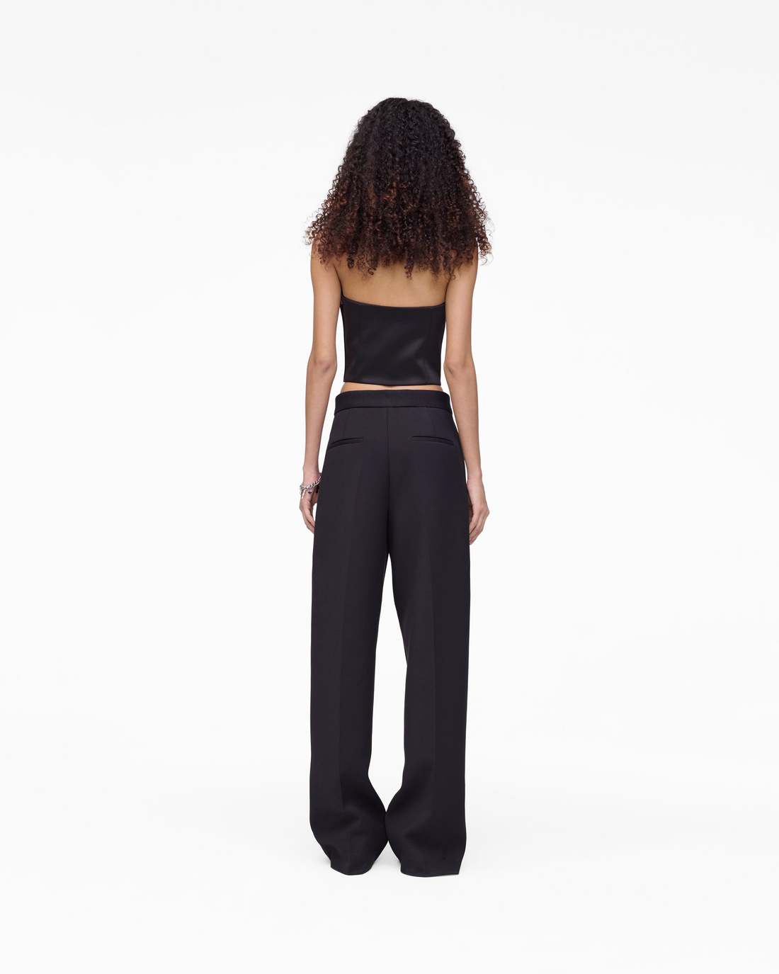 Sculpted Satin Halter Top Black | Marc Jacobs cheap