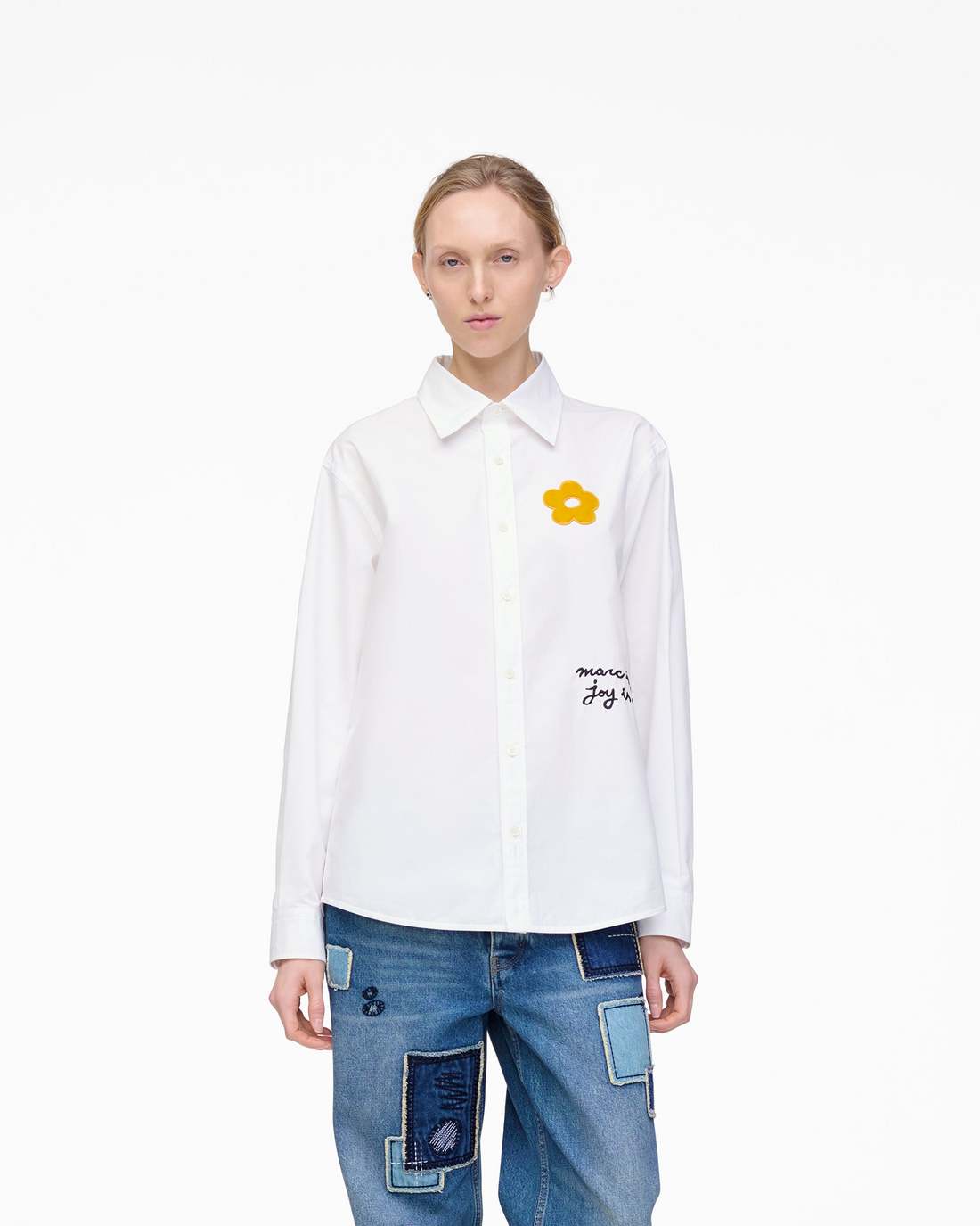 Marc Is Joy Shirt White | Marc Jacobs Online