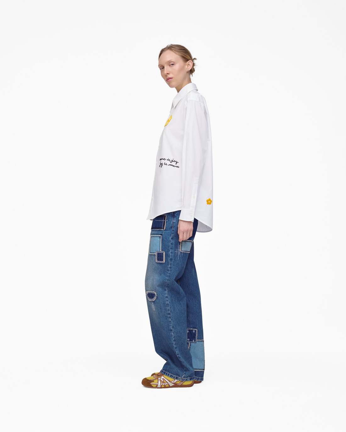 Marc Is Joy Shirt White | Marc Jacobs Online
