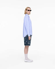 THE STRIPED SHIRT Sky Blue | Marc Jacobs Outlet