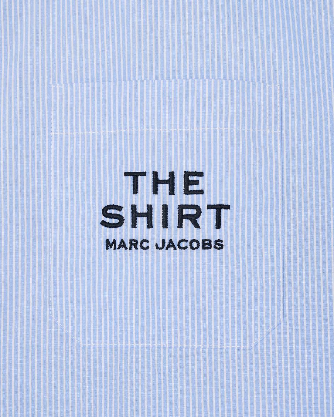 THE STRIPED SHIRT Sky Blue | Marc Jacobs Outlet